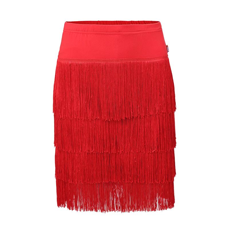 Women's Plus Size Latin Dance Costume with Tassel Skirt for Practice
