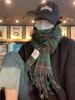 Cozy Retro-Style Unisex Cashmere Imitation Scarf – Warm Korean-Inspired Shawl for Autumn and Winter