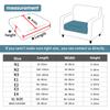 Waterproof Pu Elastic Sofa Seat Covers Loveseat Sofa Furniture Protector Slip Cover For Settee Seater Replacement Living Room