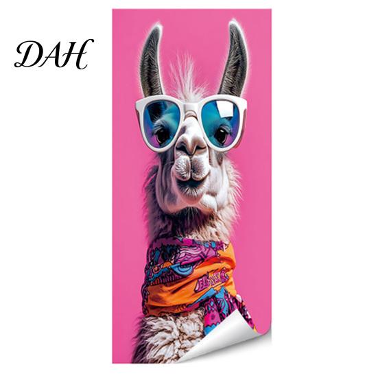 Easy Application Decals Fun Animal Trash Can Stickers, Self?Adhesive Bin for Outdoor Creative Covers Garbage Can, Mailbox Storage Box Yard