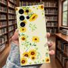 Watercolor Sunflower Pattern Slim Fit Phone Case Anti Scratch Drop Protection For Samsung Galaxy S26 S25 S24 Ultra FE A Series