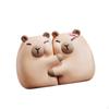 Cartoon PVC Toothbrush Stand Dispenser for Bathroom And Travel