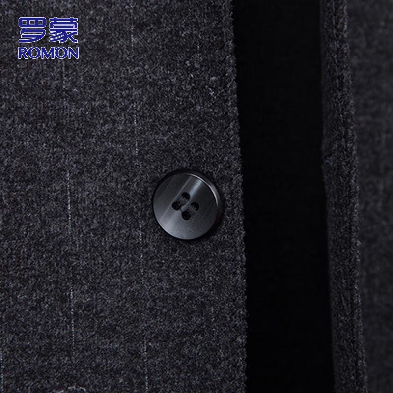 ROMON Men's Slim Fit Business Suit Jacket