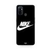 Case for Oppo A32 Nike White Logo Black Front