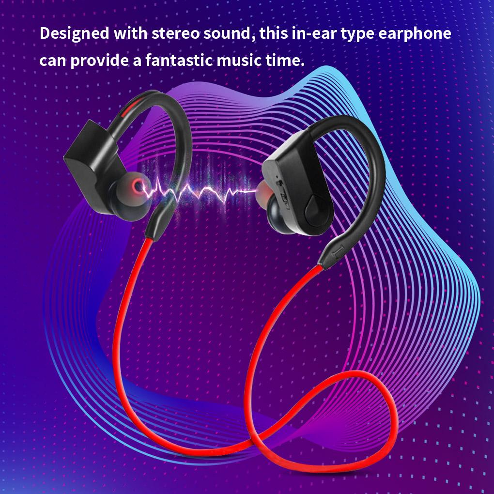 K98 Wireless Earphones Bluetooth\-compatible Sport Headphone Noise Canceling Headset with Mic For iPone 11 12 for