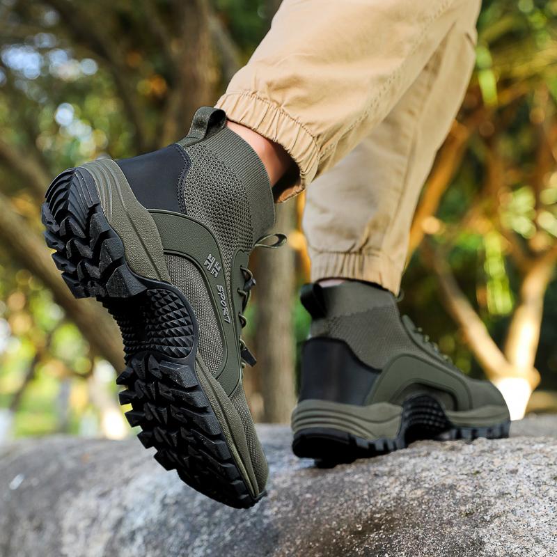 Outdoor Men's Minimalist Trail Running Barefoot Shoes Breathable Climbing Shoes     Water Shoes Mesh Surface38-46