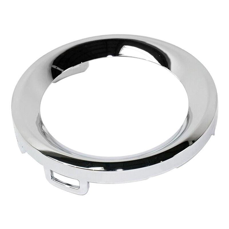 A03E-2PCS Front Fog Light Cover Fog Light Trim Ring Parts Accessories For Jeep Renegade - 6VM61SZ0AA 6VN96SZ0AA