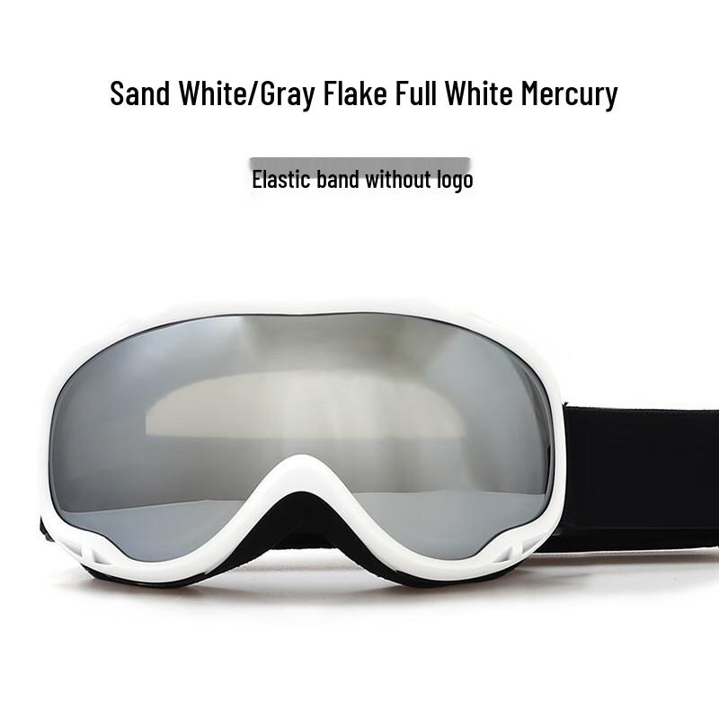 MR MOOSE Adult Large Spherical Anti-fog Ski Goggles