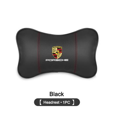 Emblematy Samochodowe Poduszka Pod Szyję Na Zagłówek Siedzenia Do Porsche 911 918-Spyder 928 944 968 Boxster Carrera-GT Cayenne Macan Panamera Akcesoria