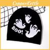 Pattern Ghost Festive Knitted Cap Halloween Fashion Hat Casual Breathable Gift