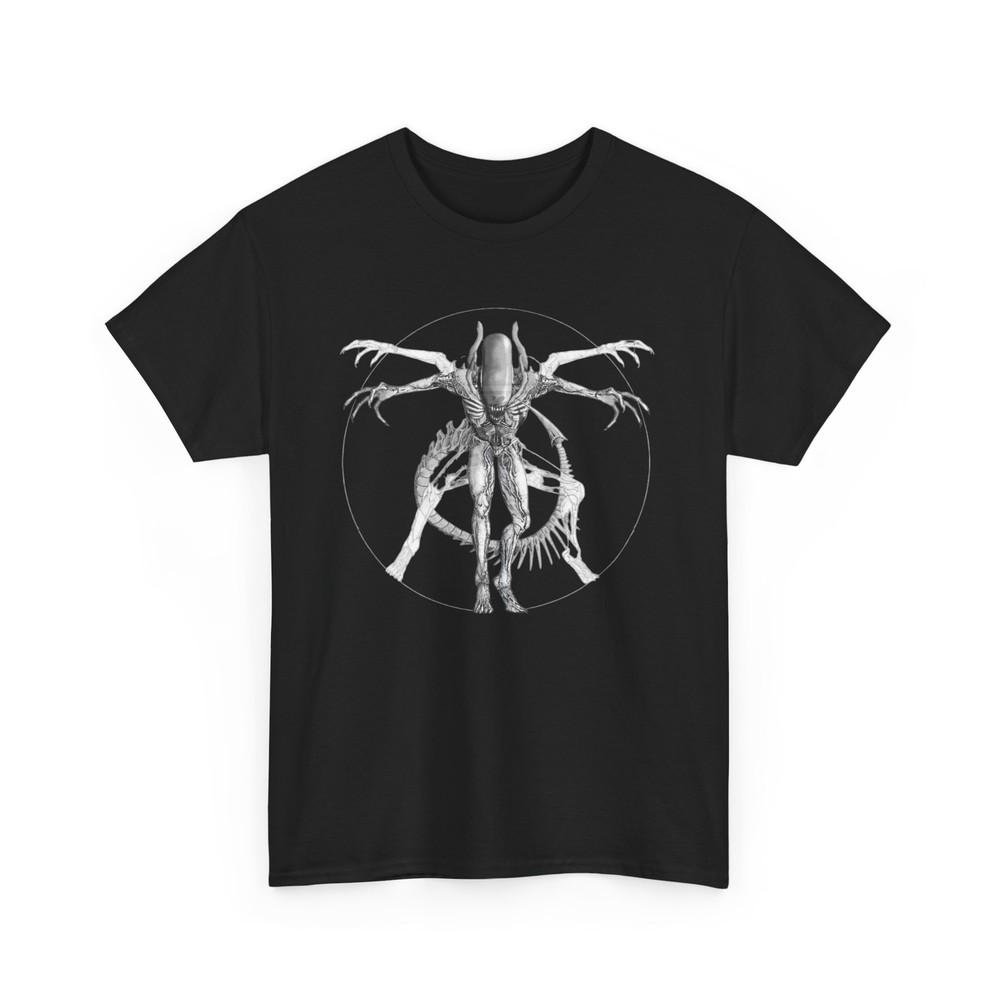 

Xenomorph Anatomy Tee, Sci-Fi T-Shirt, Alien Lover Gift, Movie Graphic Tee 4XL