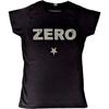 The Smashing Pumpkins Zero Distressed Short Sleeve Tee Black New