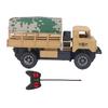 RC Military Truck 4 Channel Detachable Tent Remote Control Vehicle Military Truck with Light for Over 6 Years Old Kids