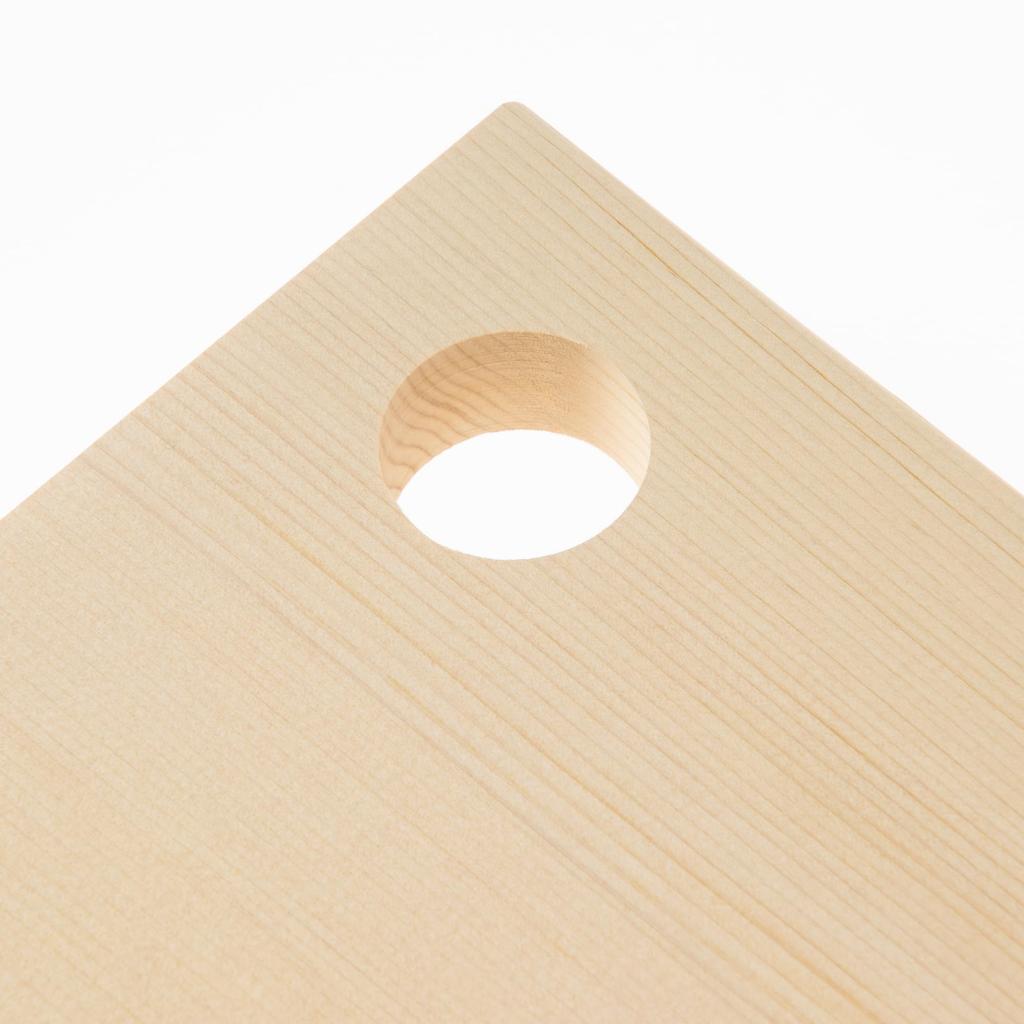 Umezawa Woodcraft Co., Ltd. Aomori Hiba Cutting Board, 39 x 24 x 2 cm