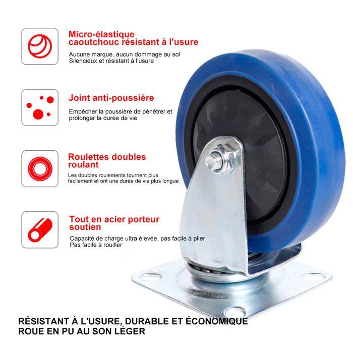 Chariot de transport - FOXSPORT - Pliable - Capacité 300 kg - Surface antidérapante - Maniabilité maximale