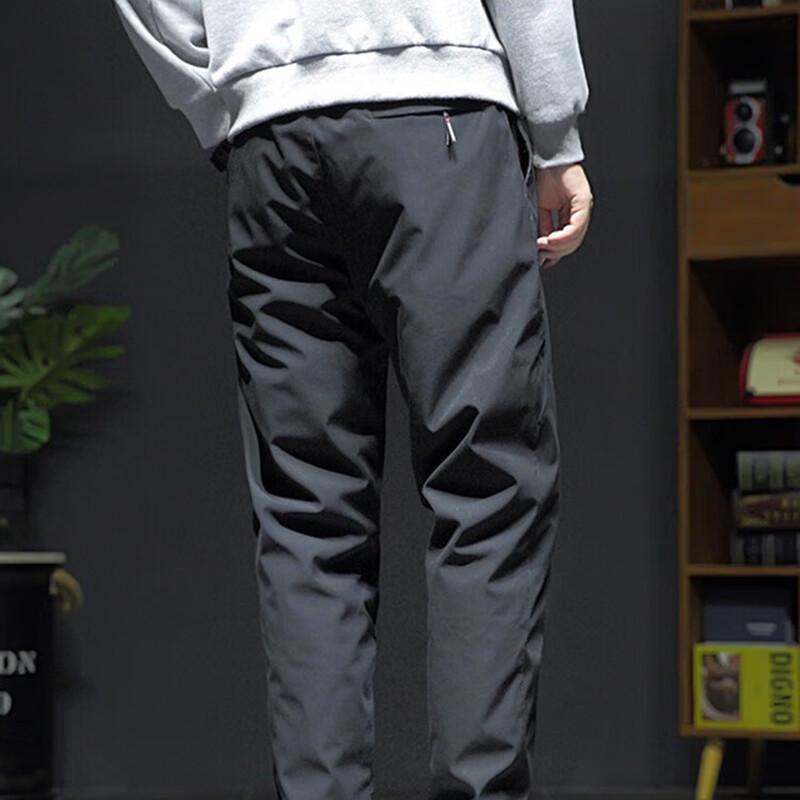 PLAYBOY Men's Thermal Casual Down Pants