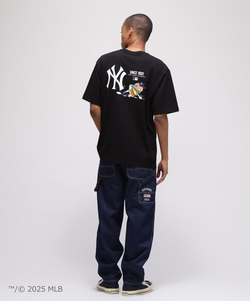 Avirex New Era New York Yankees Size T-Shirt, Men's, 2XL, 010, Black, 783-5234014
