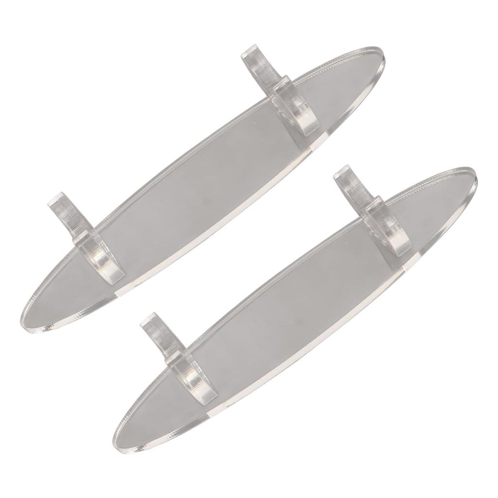 2PCS Pen Holder Display Stand Acrylic Desktop Pen Showcase Rack Organizer for Makeup Brush Paintbrush Home School