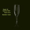 140ml Glass Champagne and Wine Goblet