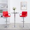 VidaXL Set of 2 Bar Stools, Pub Chair, Bistro Seat, Furniture for Dining Room Kitchen Living Room Home Interior, 323625