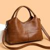 Retro neu modisch vielseitig lässig Muttertasche einfach hochwertige Textur Schulter Umhängetasche Tasche Damen