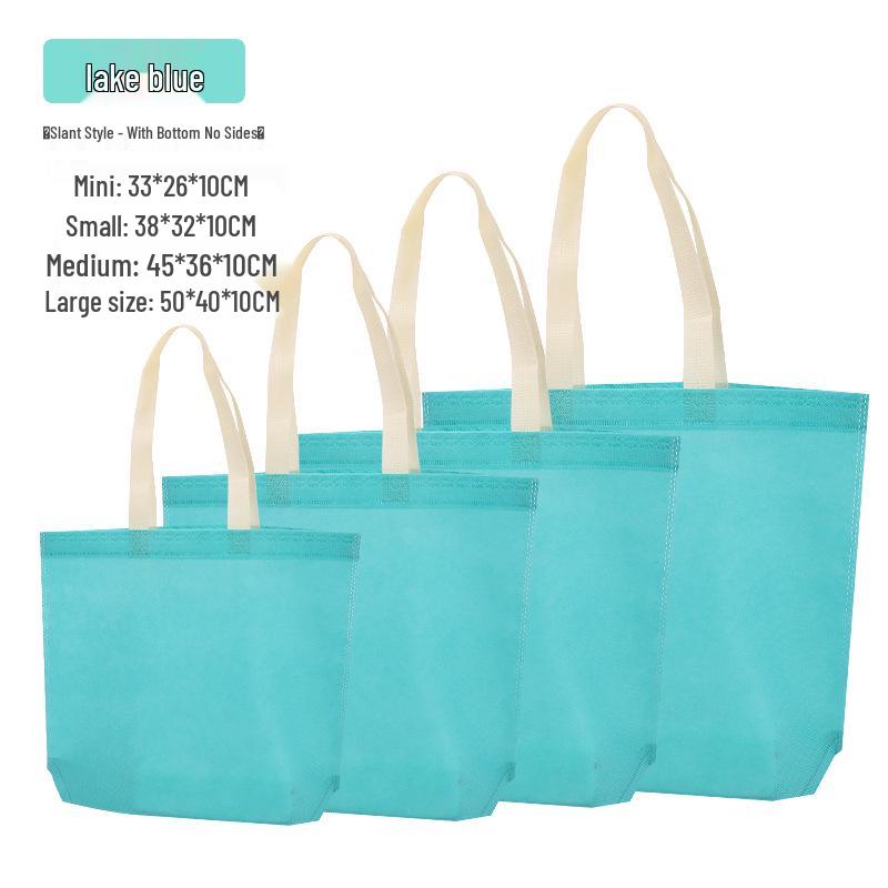 Custom Eco-Friendly Non-Woven Tote Bag with Printed Logo for Clothing Stores 529₽
