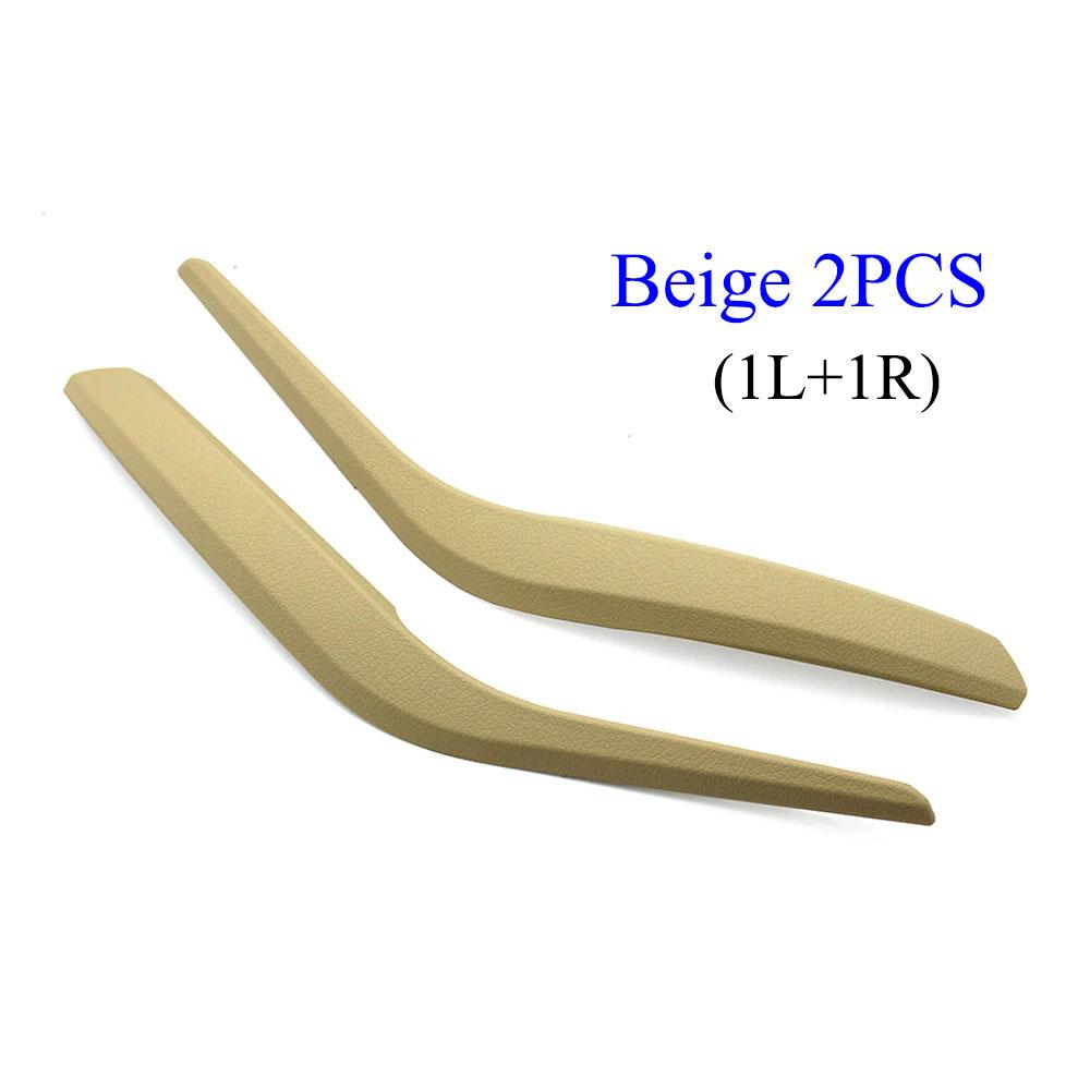 

2PCS/4PCS Interior Left Right Door Handle Outer Cover Puller Trim Replacement For BMW X1 E84 2010 2011 2012 2013 2014 2015 2016 Beige 2PCS