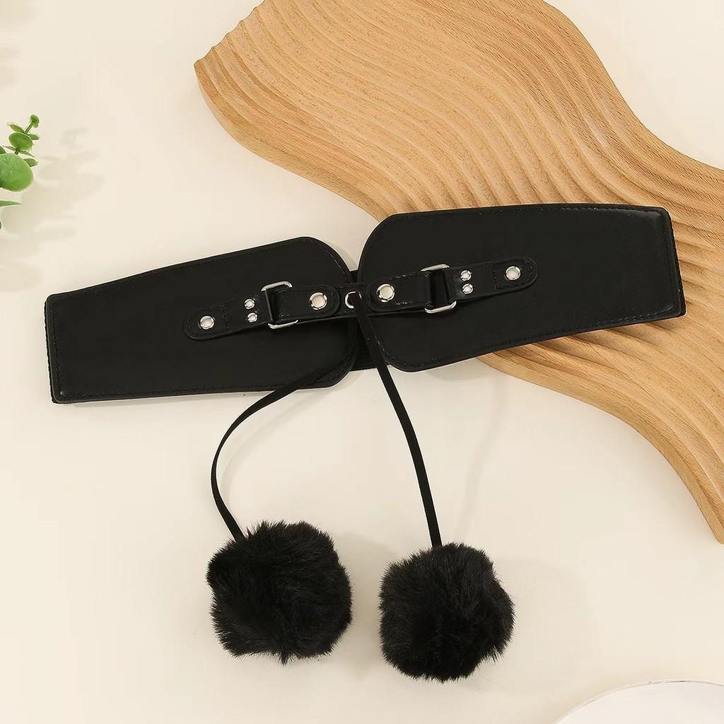 Classic Leather Waist Belt With Metal Buckle For Womens Fashion Accessories