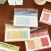 Kawai Square Grid Combination Sticky Notes Are Coming Soon Romantic Handbook Decoration Basic Material Paper Lovely Memo Pad