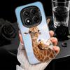 Giraffe Animal Pattern Shockproof Phone Case for Xiaomi Redmi Note 15 14 13 12 Pro Plus 11 11S 11T 5G Cover Anti Fall Fundas