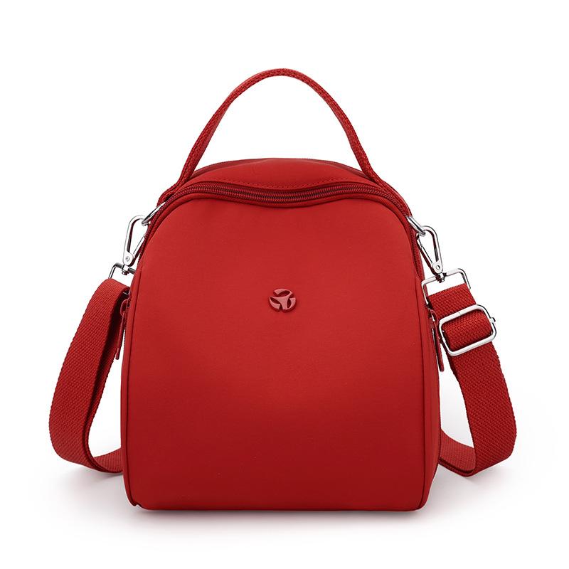 Жіноча багатофункціональна сумка через плече, кросбоді, однотонна, сумочка, дорожня сумка, нейлоновий маленький рюкзак