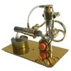 Physics Experiment Model Educational Metal Toy Stirling Engine Model Toy Perfect for Demonstrations & Classroom Props