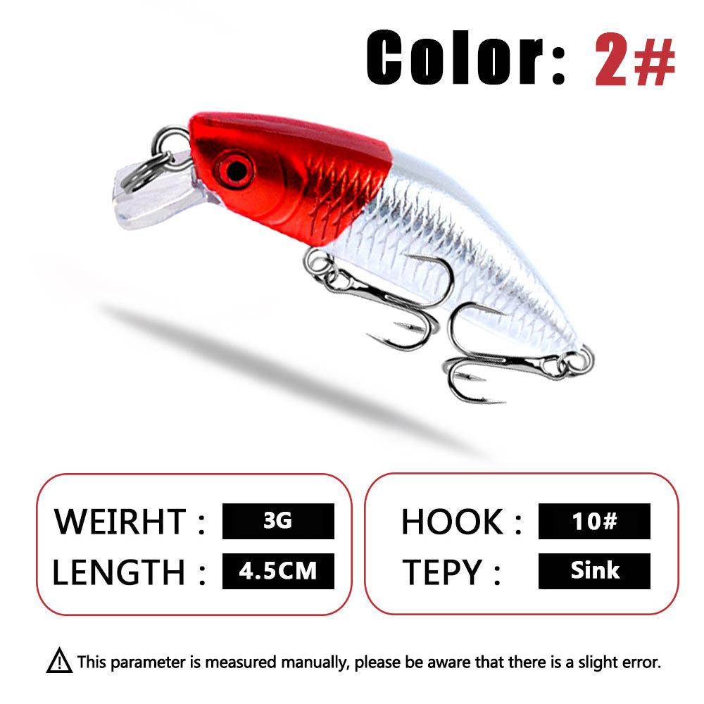 Fishing Mino Hard Bait 4.5cm3g Lures