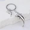 Dolphin Keychain Convenient Animal Themed Keyring 3d Dolphin Pendant Exquisite Marine Keychain For Wallet Decoration Gifts For