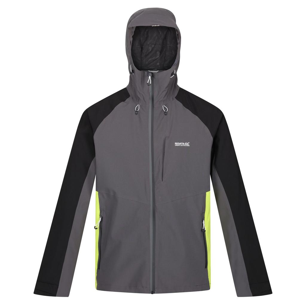 Regatta Mens Britedale Colour Block Waterproof Jacket
