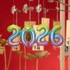 2026 New Year'S Party Decoration Balloons Festival Atmosphere Celebrate Holiday Decorations