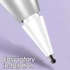 Per Huawei M-Pencil 2 3 2/3 Generazione Punta di Ricambio Liscia per Matita Stilo Touch Screen con Scatola di Conservazione