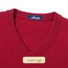 Men's V-Neck Cashmere-Wool Blend Pullover Sweater