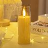 1/3pcs LED Flameless Electronic Candles Lights Flickering Candle Lamps Battery Powered For Holiday Wedding Party Christmas Decor