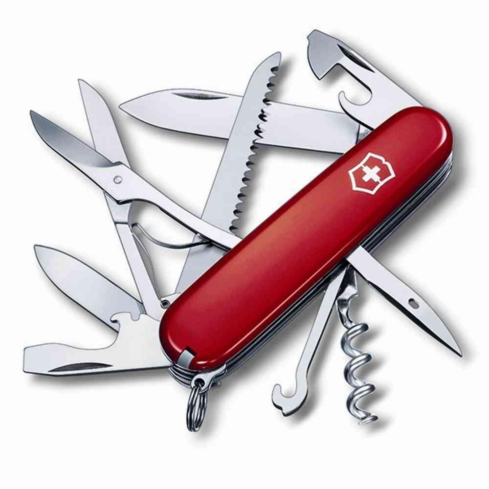 

Victorinox БОЛЬШОЙ ОФИЦЕРСКИЙ 91мм Huntsman 13 #1.37 красный