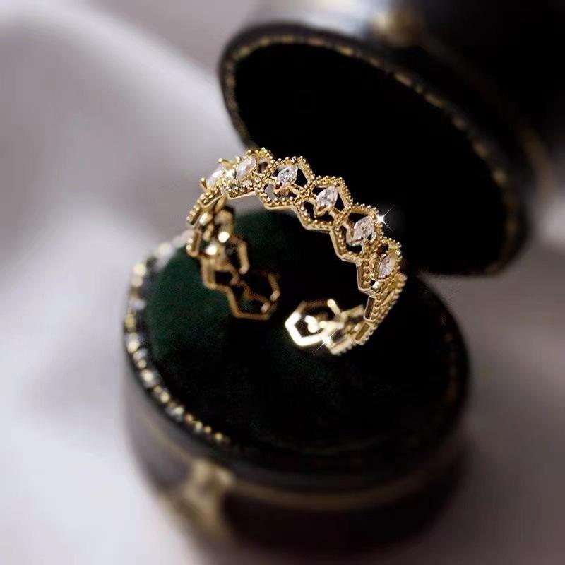 Korean Dongdaemun Open Index Ring: Versatile, Luxe, and Chic Design for Women