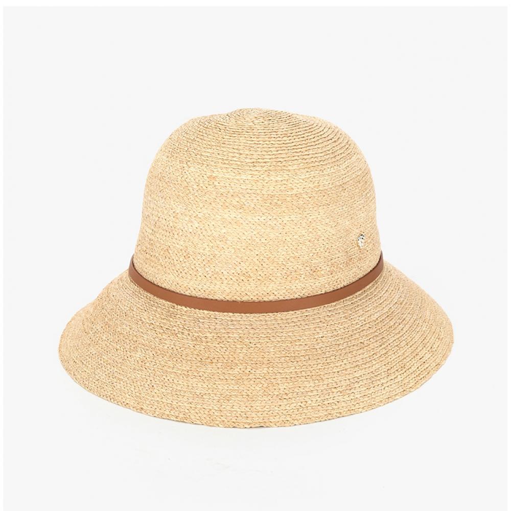Helen Kaminski Vesa 9 Natural Tan Bucket Hat Hat50173