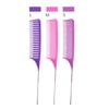 3pcs Highlighting Coloring Dyeing Comb Sectioning Hair Styling Combs Tailed Comb Set