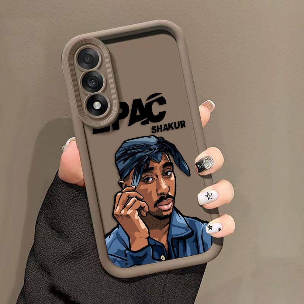 Rap 2pac-C T-Tupac Shakur Phone Case For Samsung A07 A50 A70 A03 A03S A04 A05 A05S A06 A11 A12 M16 A10 M34 M51 M54 NOTE 20 Cover