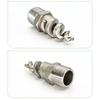 316L Stainless Steel Spiral Nozzle Silver Atomization Nozzle  Agricultural Spray