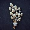 High-End Luxury Flower Pearl Brooch and Corsage Pin – Creative Versatile Accessory
