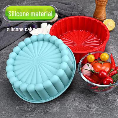 Stampo per torta in silicone a forma di girasole da 7 pollici - Utensile da forno per dessert adatti al forno