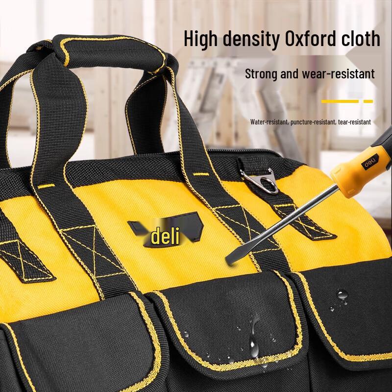 Deli Double-Layer Waterproof Tool Bag