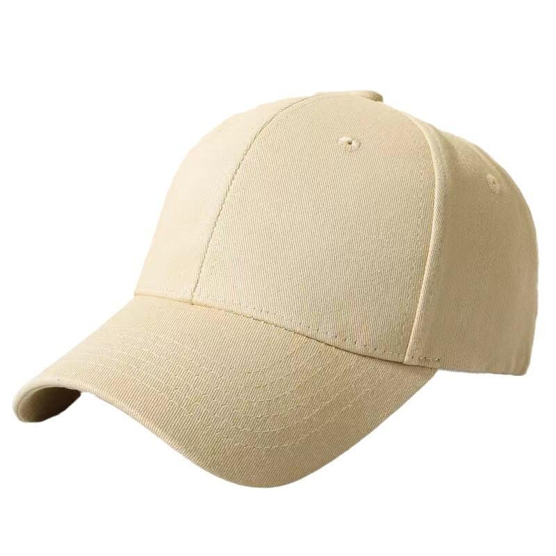 Classic Cotton Baseball Hat With Adjustable Fit For Casual Wear And Sunshade