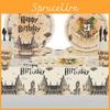 Vaisselle jetable Magique sur le thème Harry Potter pour les fêtes d'anniversaire des enfants